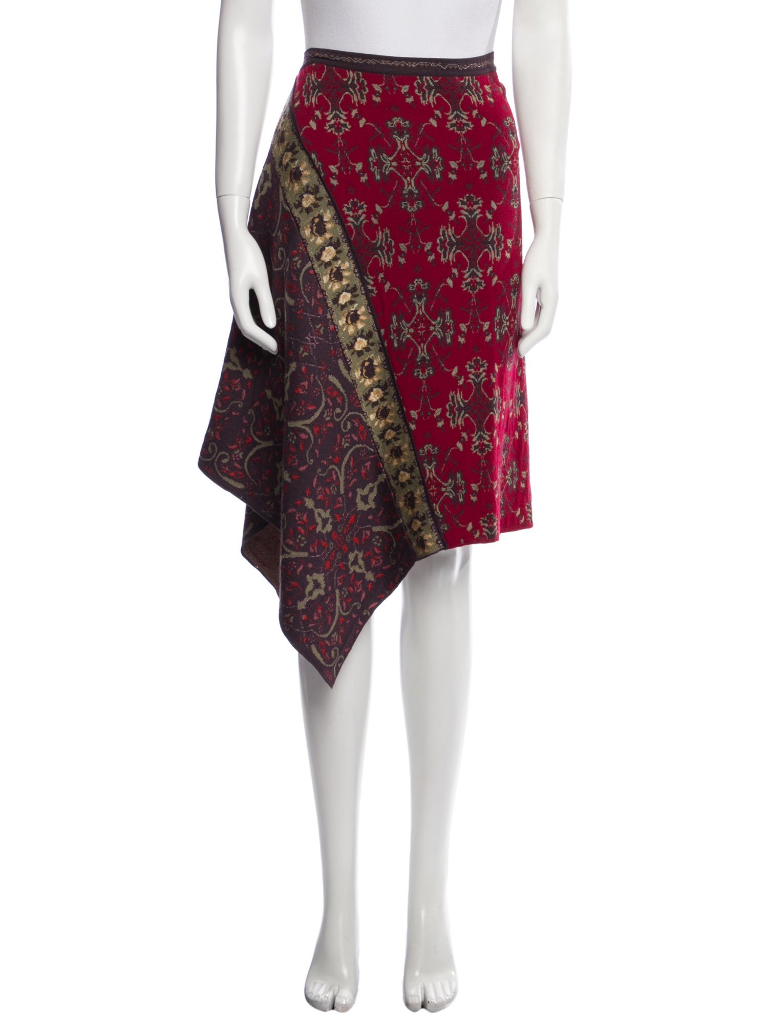 Kenzo Vintage Knee-Length Skirt